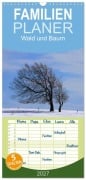 Cover-Bild zum Titel 'Familienplaner 2027 - Wald und Baum 2027 mit 5 Spalten (Wandkalender, 21 x 45 cm) CALVENDO' von 'Bildagentur Geduldig'