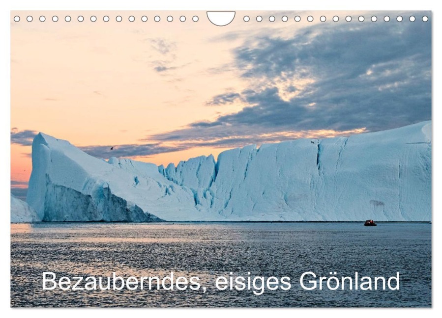 Bezauberndes, eisiges Grönland (Wandkalender 2026 DIN A4 quer), CALVENDO Monatskalender - Konrad Paul