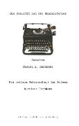 die Realität ist ein Schreibfehler - Nicolaus Bornhorn, Roland E. Herzberg