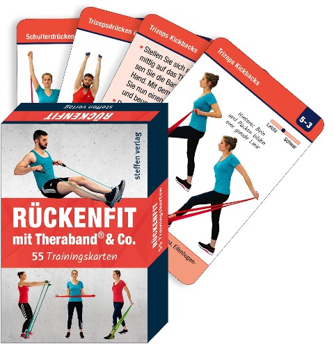 Trainingskarten: Rückenfit mit TheraBand® & Co. - Ronald Thomschke