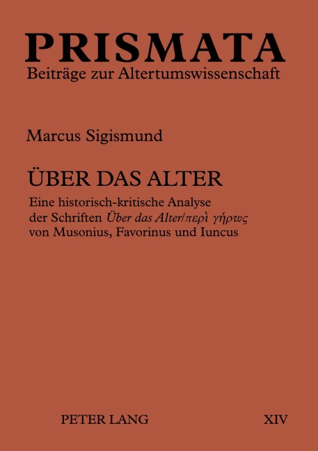 Über das Alter - Markus Sigismund