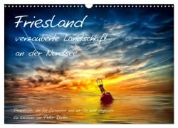 Friesland - verzauberte Landschaft an der Nordsee / CH-Version (Wandkalender 2025 DIN A3 quer), CALVENDO Monatskalender - Peter Roder