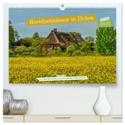 Reetdachhäuser in Hoben - Ein Maitag in der Wismarbucht (hochwertiger Premium Wandkalender 2026 DIN A2 quer), Kunstdruck in Hochglanz - Holger Felix