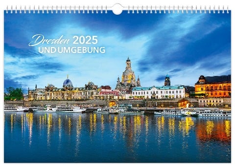 Kalender Dresden und Umgebung 2025 - Peter Schubert