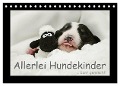 Allerlei Hundekinder (Tischkalender 2025 DIN A5 quer), CALVENDO Monatskalender - Kathrin Köntopp