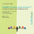 Cover-Bild zum Titel 'Stabilität kann man essen' von 'Annett Oehlschläger'