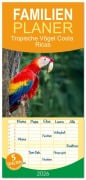 Cover-Bild zum Titel 'Familienplaner 2026 - Tropische Vögel Costa Ricas mit 5 Spalten (Wandkalender, 21 x 45 cm) CALVENDO' von 'Detlef Both'
