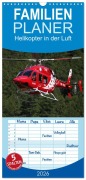 Cover-Bild zum Titel 'Familienplaner 2026 - Helikopter in der Luft mit 5 Spalten (Wandkalender, 21 x 45 cm) CALVENDO' von 'Matthias Hansen'