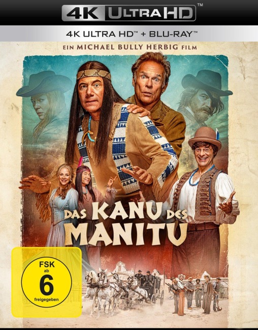 Das Kanu des Manitu. UHD + Blu-ray - Michael Herbig, Christian Tramitz, Rick Kavanian, Ralf Wengenmayr