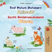 Cover-Bild zum Titel 'First Picture Dictionary Animals Eerste Beeldwoordenboek Dieren (English Dutch Bilingual Collection)' von 'Kidkiddos Books'