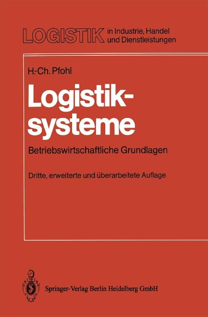 Logistiksysteme - Hans-Christian Pfohl