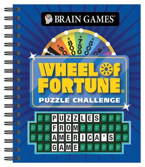 Brain Games - Wheel of Fortune Puzzle Challenge - Publications International Ltd, Brain Games