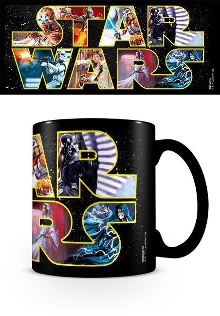 STAR WARS (LOGO CHARACTERS) HEAT CHANGE MUG - 