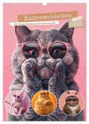 Cover-Bild zum Titel 'Katzenweisheiten (Wandkalender 2026 DIN A3 hoch), CALVENDO Monatskalender' von 'Steffen Gierok-Latniak'