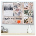 Regeln für das Wetter (hochwertiger Premium Wandkalender 2024 DIN A2 quer), Kunstdruck in Hochglanz - Peter Roder