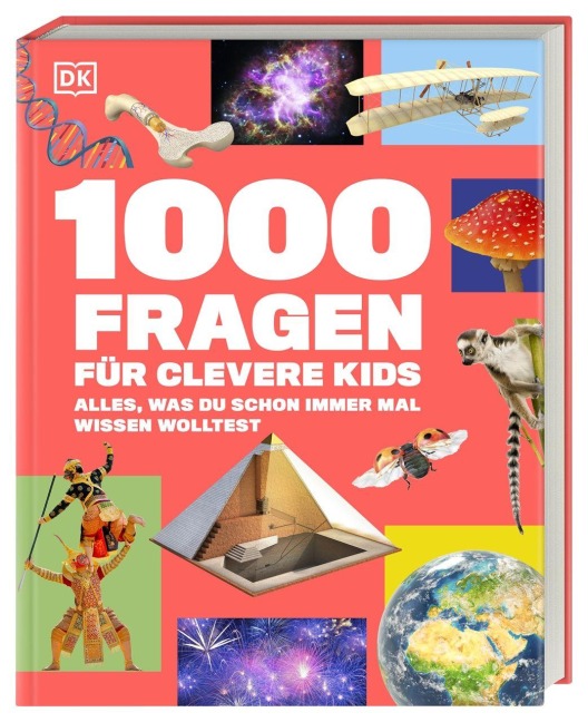 1000 Fragen für clevere Kids - Sophie Allan, Joe Barnes, Derek Harvey, Anna Streiffert Limerick, Simon Holland