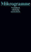 Cover-Bild zum Titel 'Notizbuch suhrkamp taschenbuch - Mikrogramme' von ''