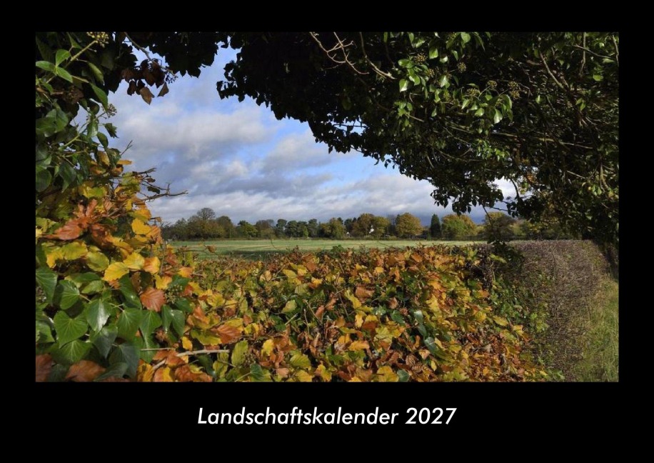 Landschaftskalender 2027 Fotokalender DIN A3 - Tobias Becker