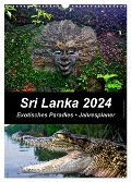 Sri Lanka 2024 - Exotisches Paradies - Jahresplaner (Wandkalender 2024 DIN A3 hoch), CALVENDO Monatskalender - Hamburg Mirko Weigt