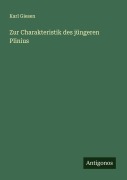 Cover-Bild zum Titel 'Zur Charakteristik des jüngeren Plinius' von 'Karl Giesen'