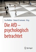 Cover-Bild zum Titel 'Die AfD - psychologisch betrachtet' von ''