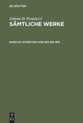 Cover-Bild zum Titel 'Schriften von 1811 bis 1815' von ''