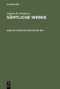 Cover-Bild zum Titel 'Schriften von 1811 bis 1815' von ''