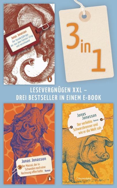 Bestseller-Bundle (3in1): Der Hundertjährige/ Der Massai/ Der Schwarzbrenner - Jonas Jonasson