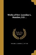 Cover-Bild zum Titel 'Works of Rev. Leonidas L. Hamline, D.D. ..' von ''