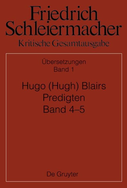Hugo (Hugh) Blairs Predigten - 