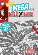 Cover-Bild zum Titel 'Mega-Pixel 01' von 'Conceptis Puzzles'