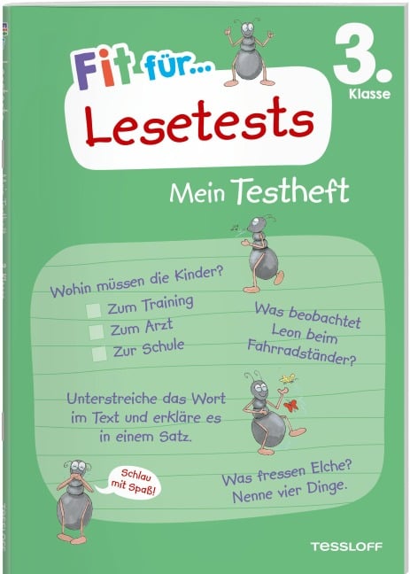 Fit für Lesetests 3. Klasse. Mein Testheft - Julia Meyer