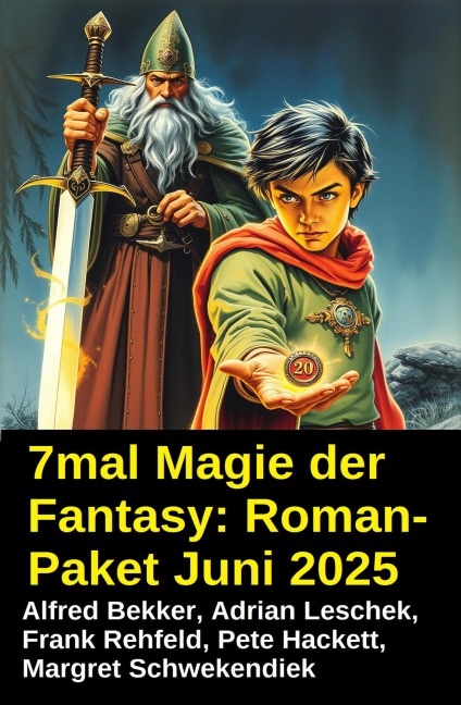7mal Magie der Fantasy: Roman-Paket Juni 2025 - Alfred Bekker, Adrian Leschek, Pete Hackett, Margret Schwekendiek, Frank Rehfeld