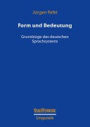 Cover-Bild zum Titel 'Form und Bedeutung' von 'Jürgen Pafel'