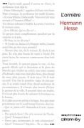 Cover-Bild zum Titel 'L'ornière' von 'Hermann Hesse'