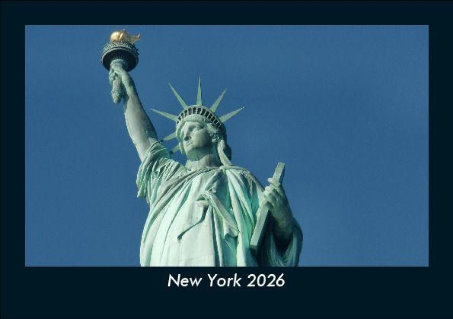 New York 2026 Fotokalender DIN A5 - Tobias Becker