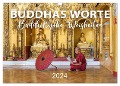 BUDDHAS WORTE - Buddhistische Weisheiten (Wandkalender 2024 DIN A3 quer), CALVENDO Monatskalender - Mario Weigt