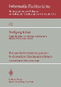 Cover-Bild zum Titel 'Personalinformationssysteme in deutschen Großunternehmen' von 'W. Kilian'