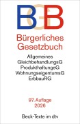 Cover-Bild zum Titel 'Bürgerliches Gesetzbuch. BGB' von ''