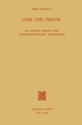 Cover-Bild zum Titel 'Liebe und Person' von 'H. Leonardy'