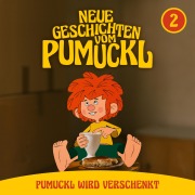 Cover-Bild zum Titel '02: Pumuckl wird verschenkt (Neue Geschichten vom Pumuckl)' von 'Moritz Binder, Angela Strunck, Korbinian Dufter, Katharina Köster, Matthias Pacht'