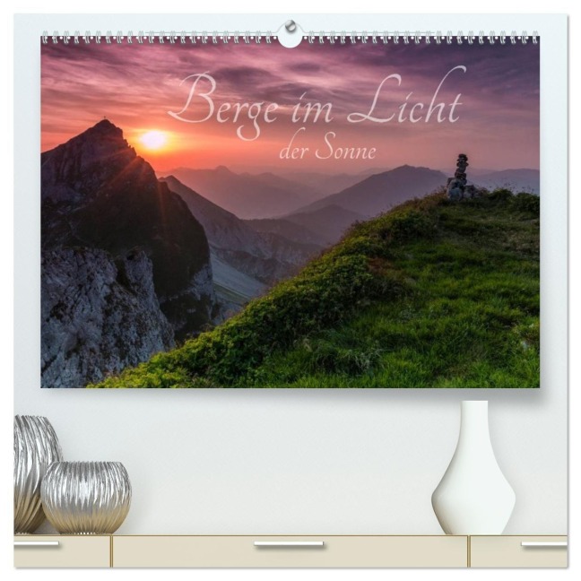 Berge im Licht der Sonne (hochwertiger Premium Wandkalender 2027 DIN A2 quer), Kunstdruck in Hochglanz - Maik "Bergpixel" Major
