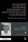Cover-Bild zum Titel 'Acquired Language Disorders in Adulthood and Childhood' von ''