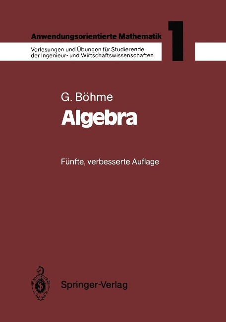 Algebra - Gert Böhme