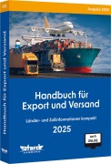 Cover-Bild zum Titel 'Handbuch für Export und Versand' von 'ecomed-Storck GmbH'