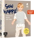 Cover-Bild zum Titel 'Sew happy! - Nähen für Babys und Kids mit @von.anne' von 'Anne Stettner'