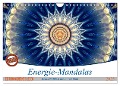 Energie-Mandalas in blau (Wandkalender 2025 DIN A4 quer), CALVENDO Monatskalender - Christine Bässler