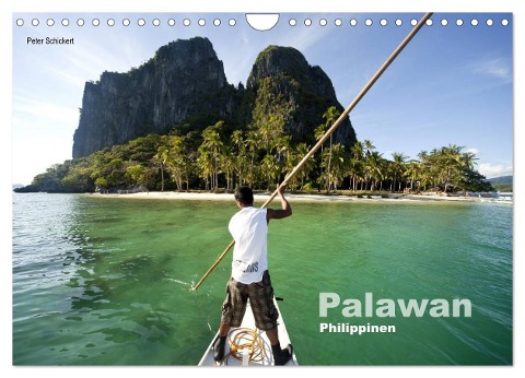 Palawan (Wandkalender 2025 DIN A4 quer), CALVENDO Monatskalender - Peter Schickert