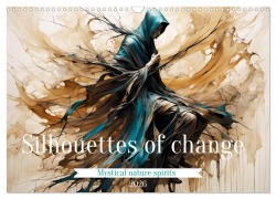 Silhouettes of change - Mystical nature spirits (Wall Calendar 2026 DIN A3 landscape), CALVENDO 12 Month Wall Calendar - Dusanka Djeric