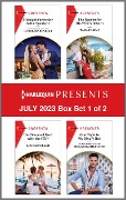 Cover-Bild zum Titel 'Harlequin Presents July 2023 - Box Set 1 of 2' von 'Carol Marinelli, Tara Pammi, Melanie Milburne, Louise Fuller'